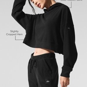 ALO Yoga Muse Hoodie In Black